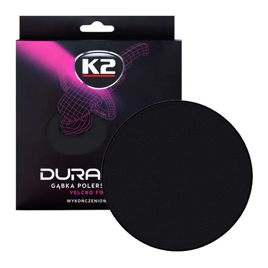 Duraflex mousse velcro Noir K2 150x50 mm