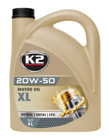 K2 4T – Huile Moto 20W50 SL 4 L