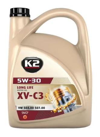 K2 Texar 5W-30 Ultra C3 Huile de moteur synthétique – 5 L