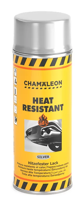 Aérosol Peinture résistante à la chaleur 650 °C Argent 400 ml